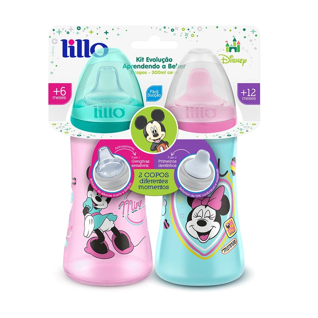 Kit 2 Copos da Minnie