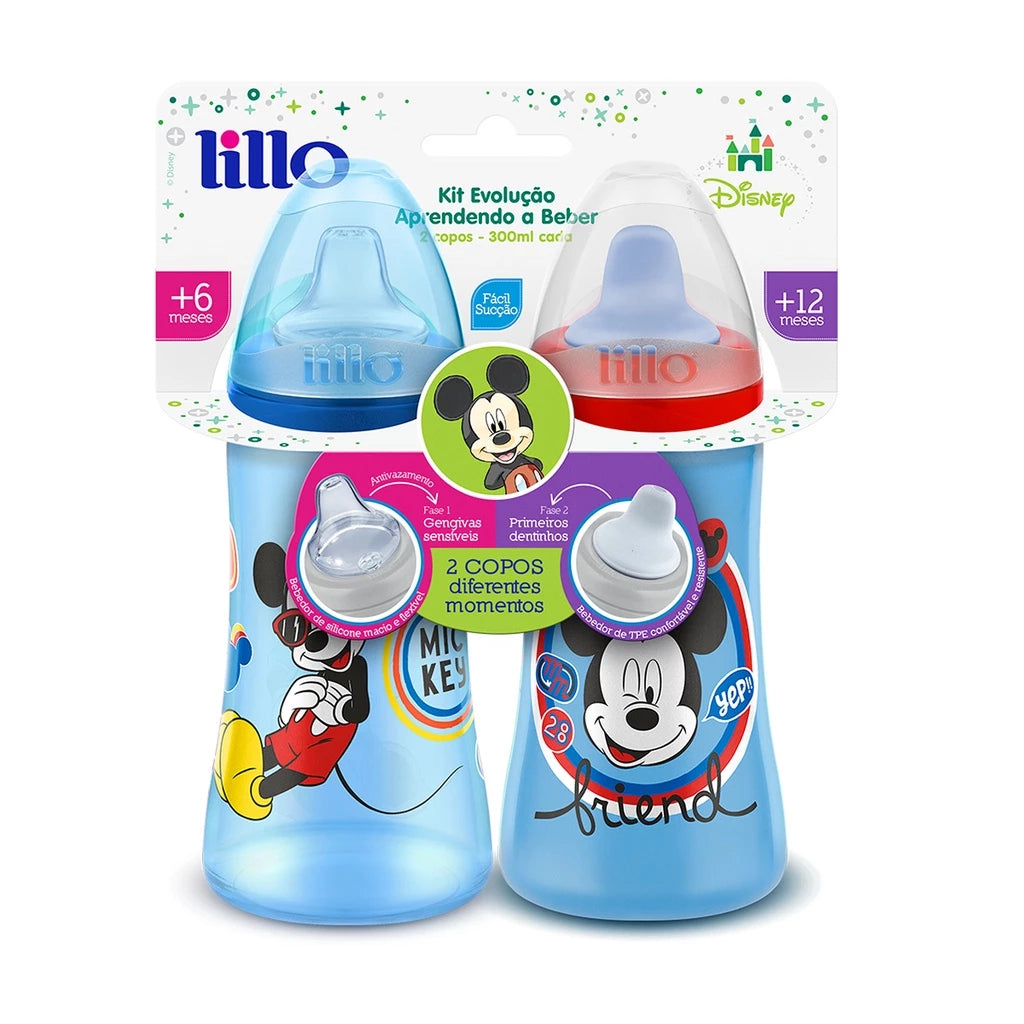 Kit 2 Copos do Mickey