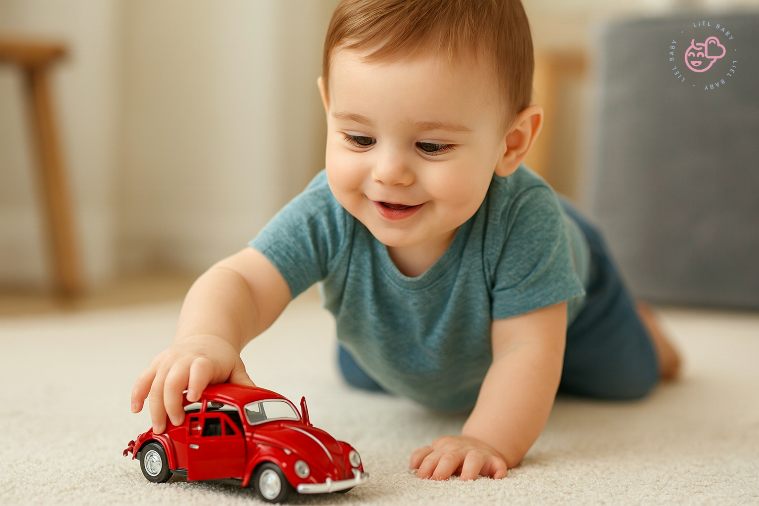 Carrinho de Brinquedo Infantil de Metal 1:32 – Realista, com Portas que Abrem e Movimento por Fricção