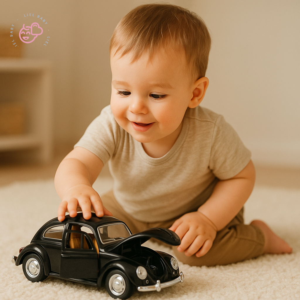 Carrinho de Brinquedo Infantil de Metal 1:32 – Realista, com Portas que Abrem e Movimento por Fricção