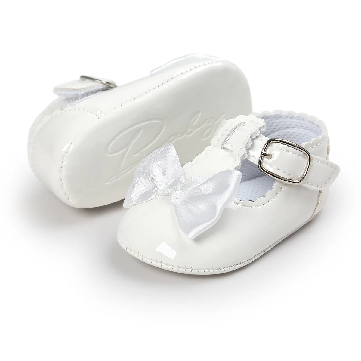 Sapatilha de Laço para Bebê Menina - Fofa, Macia e Perfeita para Todas as Ocasiões