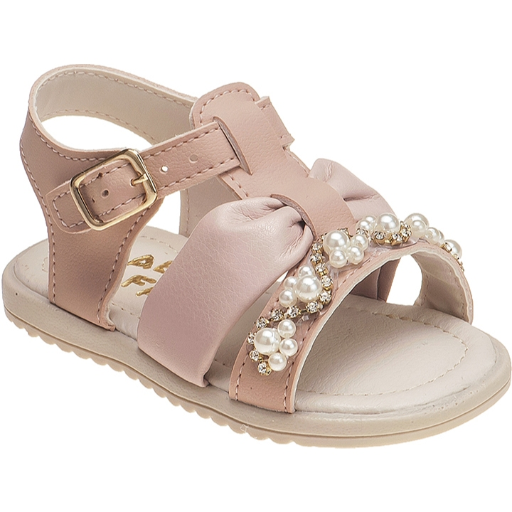 Sandália Sandalinha Bebe Menina ���̧� ������ Dourado/Nude/Branco/Rosa Bebê