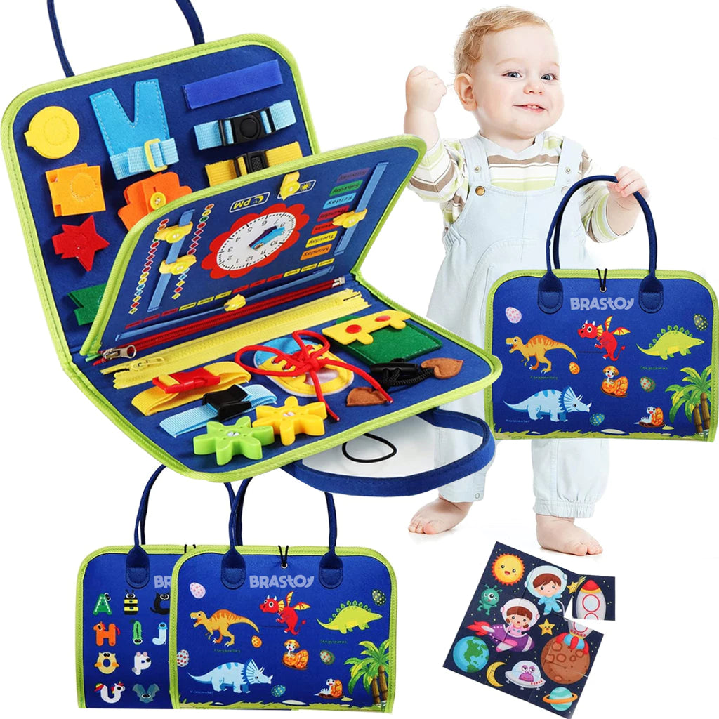 Maleta Montessori Infantil – Atividades Sensorial e Educativa para Crianças Pequenas