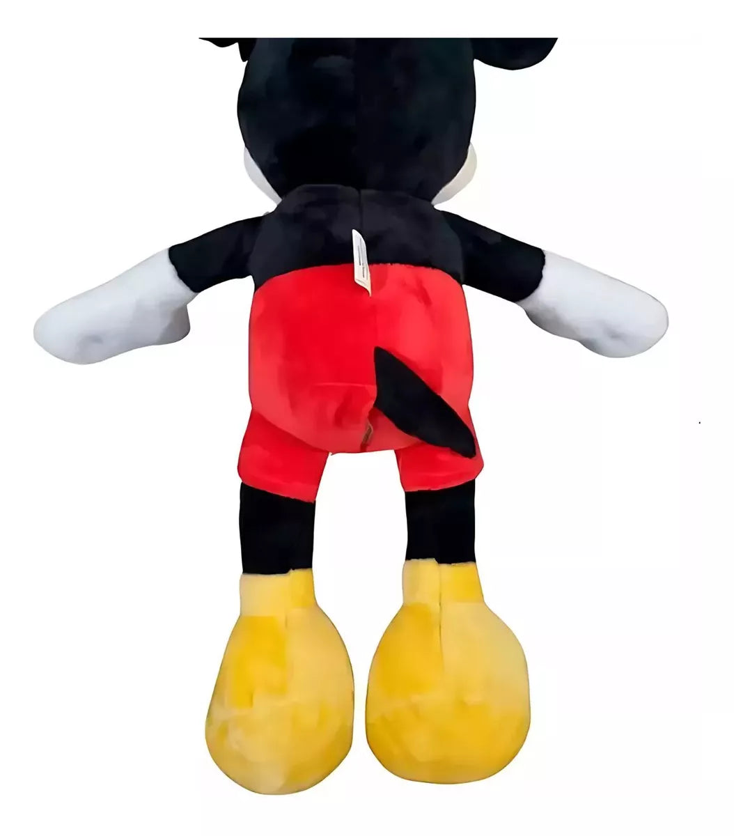 Mickey Mouse de Pelúcia com Sapatos Amarelos – Brinquedo Infantil Antialérgico