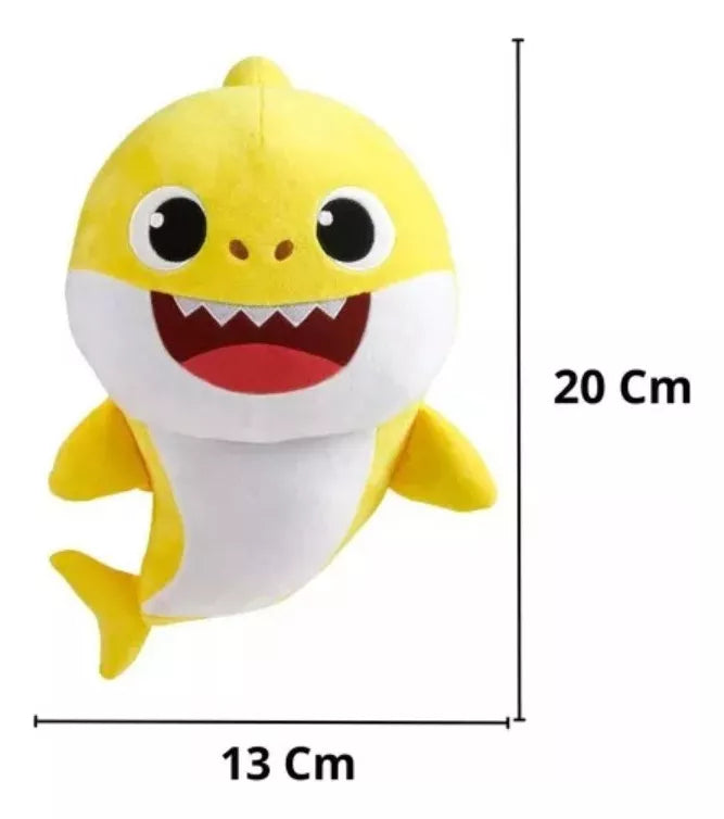 Pelúcia Baby Shark Original – Brinquedo Infantil Macio e Divertido