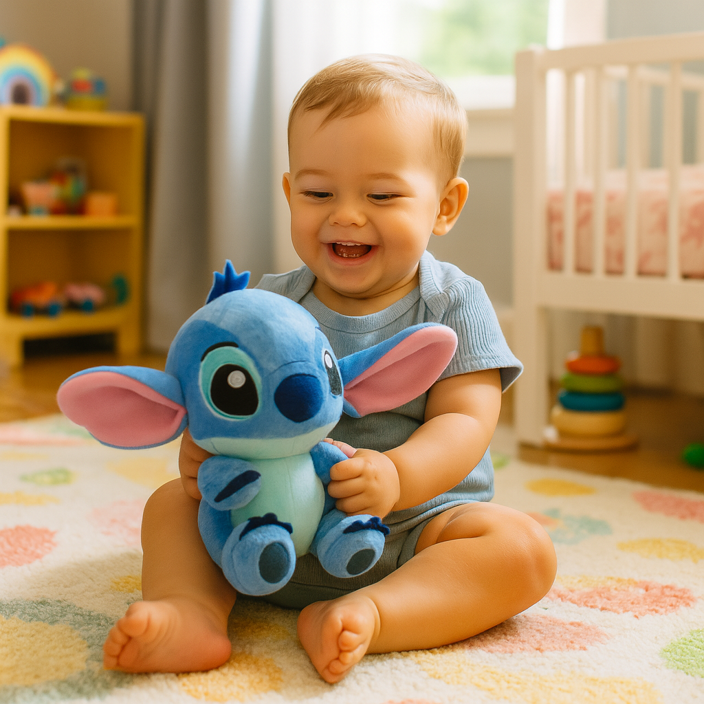 Stitch de Pelúcia – Brinquedo Macio e Colecionável