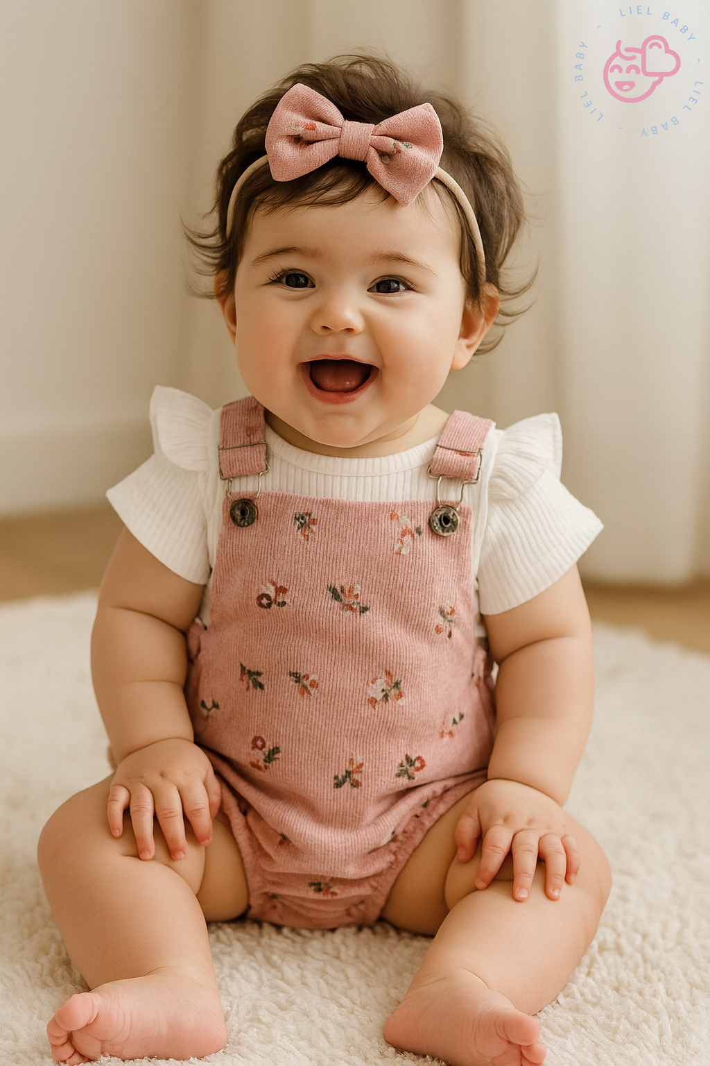 Body Jardineira Floral de Algodão para Bebê – Roupa Confortável e Estilosa