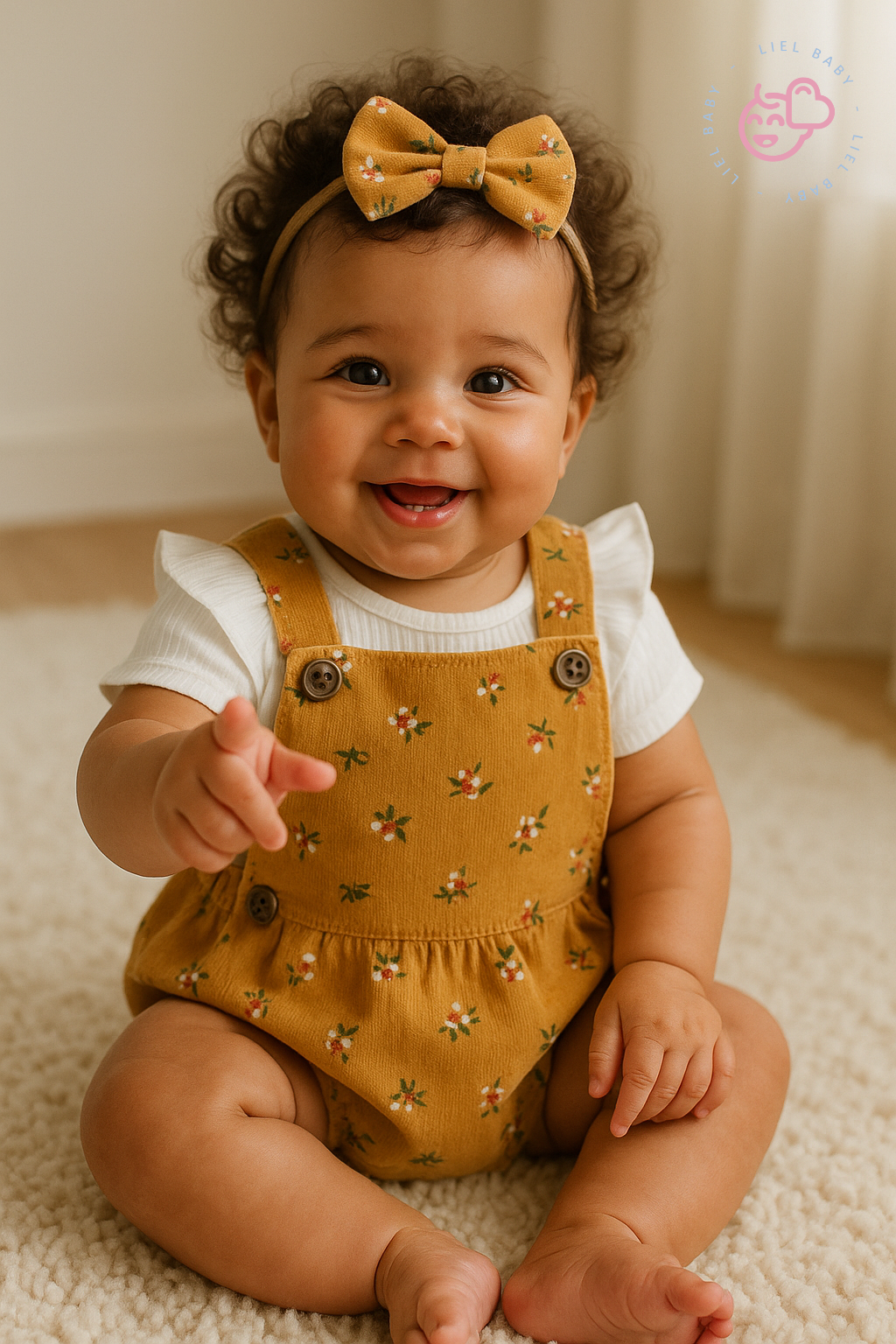 Body Jardineira Floral de Algodão para Bebê – Roupa Confortável e Estilosa