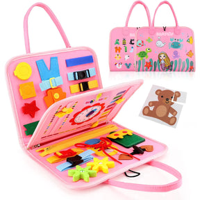 Maleta Montessori Infantil – Atividades Sensorial e Educativa para Crianças Pequenas