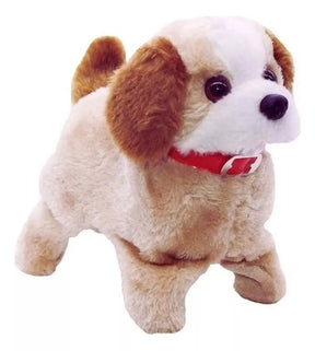 Cachorrinho de Pelúcia Interativo que Anda, Pula, Senta e Dá Cambalhotas – Brinquedo Divertido para Crianças
