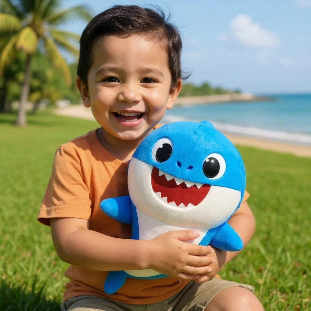 Pelúcia Baby Shark Original – Brinquedo Infantil Macio e Divertido