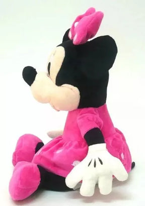 Pelúcia Minnie Mouse Infantil – Rosa, Macia e Antialérgica, Presente Disney